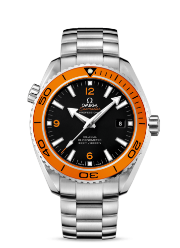 Omega Seamaster Planet Ocean 600M Co-Axial 45.5 Stainless Steel / Orange / Bracelet